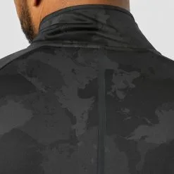 ICANIWILL Training Club 1/4 Zip Long Sleeve, Black Camo 14 ICANIWILL Training Club 1/4 Zip Long Sleeve, Black Camo -Udstyr og tilbehør butik 13094 246R ICANIWILL Training Club 1 4 Zip Long Sleeve Black Camo 05 1122