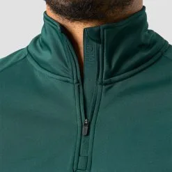 ICANIWILL Training Club 1/4 Zip Long Sleeve, Dark Teal -Udstyr og tilbehør butik 13094 248R ICANIWILL Training Club 1 4 Zip Long Sleeve Dark Teal 03 1122
