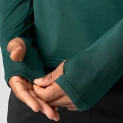 ICANIWILL Training Club 1/4 Zip Long Sleeve, Dark Teal -Udstyr og tilbehør butik 13094 248R ICANIWILL Training Club 1 4 Zip Long Sleeve Dark Teal 04 1122