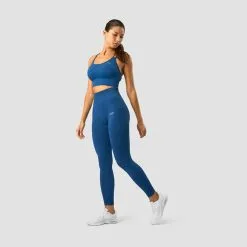 ICANIWILL Ribbed Define Seamless Sports Bra, Dark Navy -Udstyr og tilbehør butik 13105 033R ICANIWILL Ribbed Define Seamless Sports Bra Dark Navy 06 0922