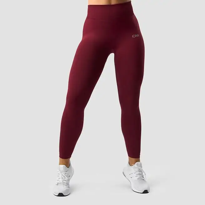 ICANIWILL Define Seamless Tights, Burgundy 3 ICANIWILL Define Seamless Tights, Burgundy