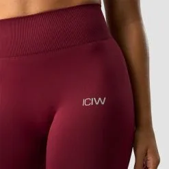 ICANIWILL Define Seamless Tights, Burgundy 11 ICANIWILL Define Seamless Tights, Burgundy -Udstyr og tilbehør butik 13106 006R ICANIWILL Define Seamless Tights Burgundy 03 0922
