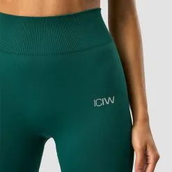 ICANIWILL Define Seamless Tights, Dark Green Melange -Udstyr og tilbehør butik 13106 103R ICANIWILL Define Seamless Tights Dark Green Melange 03 0922