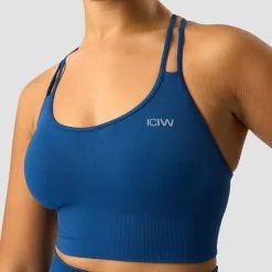 ICANIWILL Define Seamless Sports Bra, Dark Navy -Udstyr og tilbehør butik 13107 033R ICANIWILL Define Seamless Sports Bra Dark Navy 03 0922
