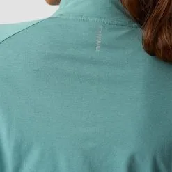 ICANIWILL Define Cropped 1/4 Zip Adjustable, Mineral Green -Udstyr og tilbehør butik 13109 278R ICANIWILL Define Cropped 1 4 Zip Adjustable Mineral Green 04 0922