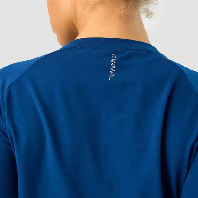 ICANIWILL Define Cropped Adjustable Long Sleeve, Dark Navy 6 ICANIWILL Define Cropped Adjustable Long Sleeve, Dark Navy - Billede 4