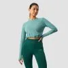 ICANIWILL Define Cropped Adjustable Long Sleeve, Mineral Green 1 ICANIWILL Define Cropped Adjustable Long Sleeve, Mineral Green -Udstyr og tilbehør butik 13110 278R ICANIWILL Define Cropped Adjustable Long Sleeve Mineral Green 01 0922