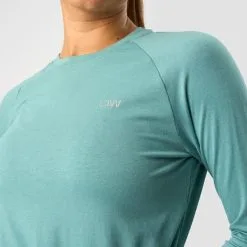 ICANIWILL Define Cropped Adjustable Long Sleeve, Mineral Green 12 ICANIWILL Define Cropped Adjustable Long Sleeve, Mineral Green -Udstyr og tilbehør butik 13110 278R ICANIWILL Define Cropped Adjustable Long Sleeve Mineral Green 03 0922