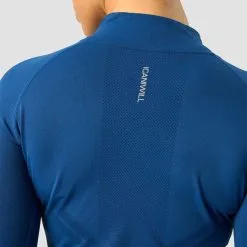 ICANIWILL Define Cropped 1/4 Zip, Dark Navy -Udstyr og tilbehør butik 13111 033R ICANIWILL Define Cropped 1 4 Zip Dark Navy 04 0922