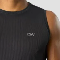 ICANIWILL Ultimate Training Tank Men, Graphite -Udstyr og tilbehør butik 13113 016R ICANIWILL Ultimate Training Tank Men Graphite 03 1122