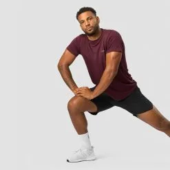 ICANIWILL Ultimate Training Tee, Burgundy -Udstyr og tilbehør butik 13114 006R ICANIWILL Ultimate Training Tee Burgundy 04 1122
