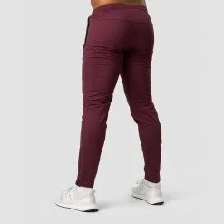 ICANIWILL Ultimate Training Zip Pants, Burgundy -Udstyr og tilbehør butik 13115 006R ICANIWILL Ultimate Training Zip Pants Burgundy 02 1122