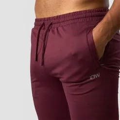 ICANIWILL Ultimate Training Zip Pants, Burgundy -Udstyr og tilbehør butik 13115 006R ICANIWILL Ultimate Training Zip Pants Burgundy 03 1122