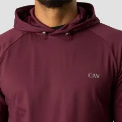 ICANIWILL Ultimate Training Hoodie, Burgundy -Udstyr og tilbehør butik 13118 006R ICANIWILL Ultimate Training Hoodie Burgundy 03 1122