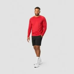 ICANIWILL Training Club Raglan Long Sleeve, Red 11 ICANIWILL Training Club Raglan Long Sleeve, Red -Udstyr og tilbehør butik 13121 019R ICANIWILL Training Club Raglan Long Sleeve Red 05 1122