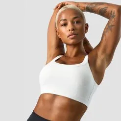 ICANIWILL Nimble Sports Bra, White -Udstyr og tilbehør butik 13130 002R ICANIWILL Nimble Sports Bra White 04 1222