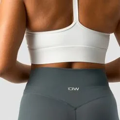 ICANIWILL Nimble Strappy Sports Bra, White -Udstyr og tilbehør butik 13135 002R ICANIWILL Nimble Strappy Sports Bra White 04 1222