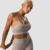 ICANIWILL Nimble Strappy Sports Bra, Greige