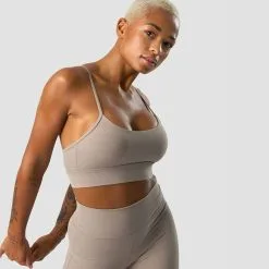 ICANIWILL Nimble Strappy Sports Bra, Greige