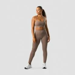 ICANIWILL Nimble Strappy Sports Bra, Dusty Brown -Udstyr og tilbehør butik 13135 280R ICANIWILL Nimble Strappy Sports Bra Dusty Brown 05 1222