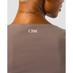 ICANIWILL Nimble Soft T-shirt, Dusty Brown -Udstyr og tilbehør butik 13140 280R ICANIWILL Nimble Soft T shirt Dusty Brown 03 dec22