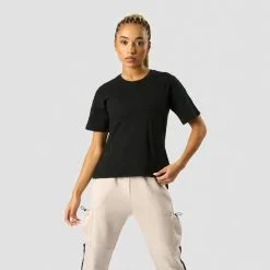 ICANIWILL Stance T-shirt, Mauve -Udstyr og tilbehør butik 13182 001R ICANIWILL Stance T shirt Black 01 feb23 4