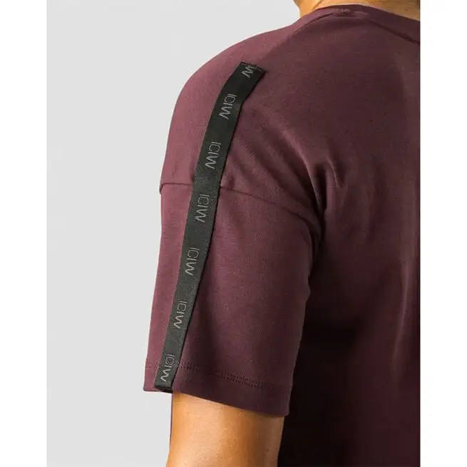 ICANIWILL Stance T-shirt, Burgundy 10 ICANIWILL Stance T-shirt, Burgundy - Billede 9