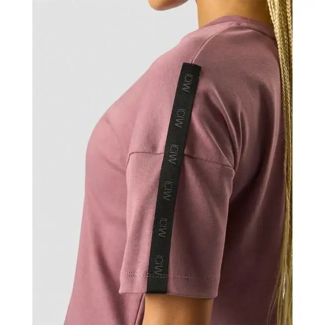 ICANIWILL Stance T-shirt, Burgundy 16 ICANIWILL Stance T-shirt, Burgundy - Billede 15