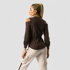 ICANIWILL Stance Long Sleeve, Dark Brown -Udstyr og tilbehør butik 13183 284R ICANIWILL Stance Long Sleeve Dark Brown 02 feb23 1