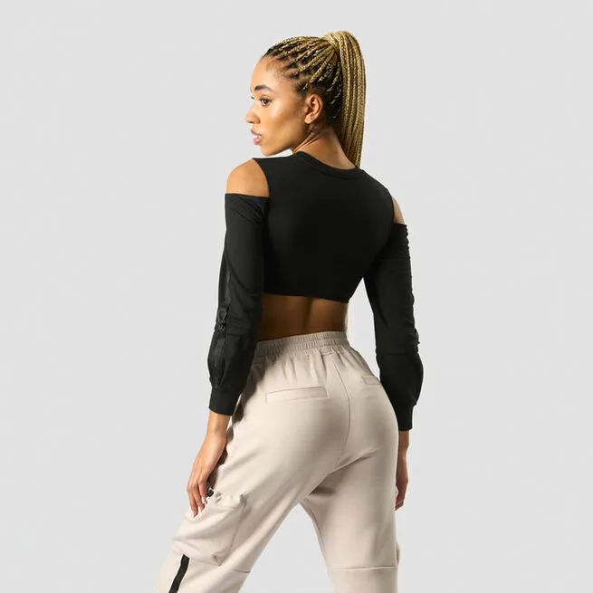 ICANIWILL Stance Cropped Long Sleeve, Light Mauve 12 ICANIWILL Stance Cropped Long Sleeve, Light Mauve - Billede 10