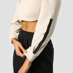 ICANIWILL Stance Cropped Long Sleeve, Beige -Udstyr og tilbehør butik 13184 164R ICANIWILL Stance Cropped Long Sleeve Beige 03 feb23 2
