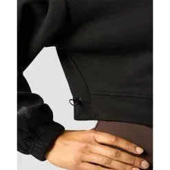 ICANIWILL Stance Cropped Hoodie, Dark Brown -Udstyr og tilbehør butik 13185 001R ICANIWILL Stance Cropped Hoodie Black 03 feb23