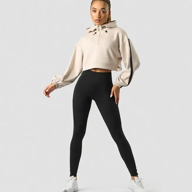 ICANIWILL Stance Cropped Hoodie, Light Mauve 27 ICANIWILL Stance Cropped Hoodie, Light Mauve - Billede 25