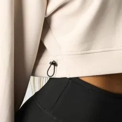 ICANIWILL Stance Cropped Hoodie, Light Mauve 63 ICANIWILL Stance Cropped Hoodie, Light Mauve -Udstyr og tilbehør butik 13185 164R ICANIWILL Stance Cropped Hoodie Beige 0123 3 3