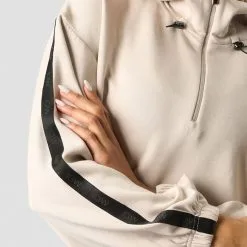 ICANIWILL Stance Cropped Hoodie, Beige -Udstyr og tilbehør butik 13185 164R ICANIWILL Stance Cropped Hoodie Beige 0123 5 2