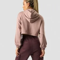 ICANIWILL Stance Cropped Hoodie, Light Mauve