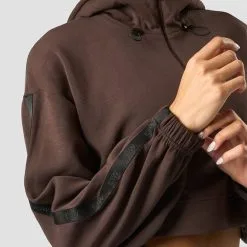 ICANIWILL Stance Cropped Hoodie, Light Mauve 72 ICANIWILL Stance Cropped Hoodie, Light Mauve -Udstyr og tilbehør butik 13185 284R ICANIWILL Stance Cropped Hoodie DarkBrown 0123 3 3