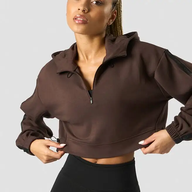 ICANIWILL Stance Cropped Hoodie, Light Mauve 35 ICANIWILL Stance Cropped Hoodie, Light Mauve - Billede 33