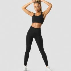 ICANIWILL Stance Tights, Dark Brown -Udstyr og tilbehør butik 13186 001R ICANIWILL Stance Sports Bra Black 0123 1 2