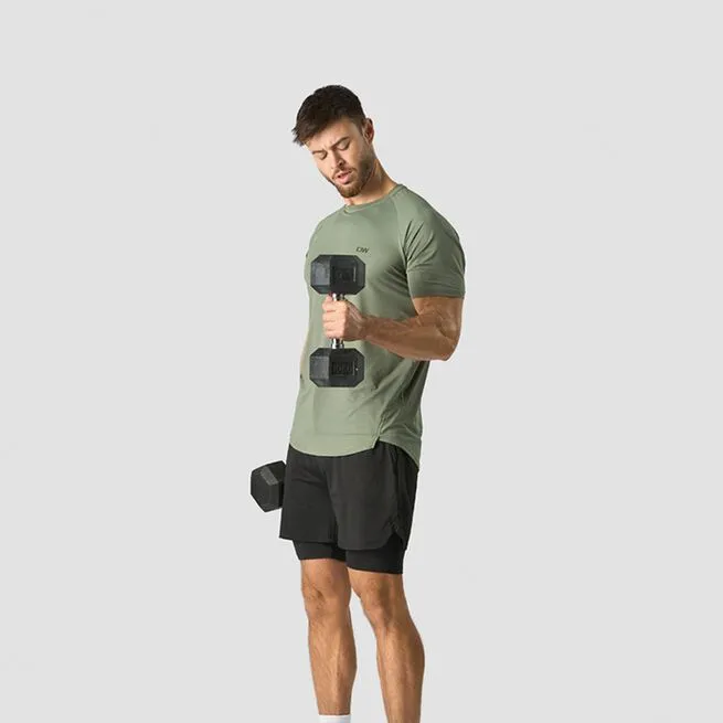 ICANIWILL Stride Raglan T-shirt, Sea Green 8 ICANIWILL Stride Raglan T-shirt, Sea Green - Billede 6