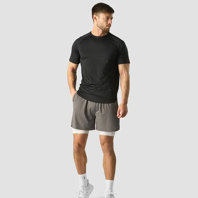 ICANIWILL Stride 2-in-1 Shorts, Grey 9 ICANIWILL Stride 2-in-1 Shorts, Grey - Billede 7