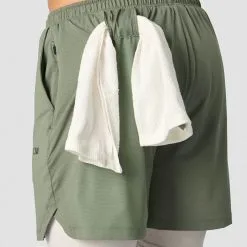 ICANIWILL Stride 2-in-1 Shorts, Sea Green 12 ICANIWILL Stride 2-in-1 Shorts, Sea Green -Udstyr og tilbehør butik 13195 286R ICANIWILL Stride Shorts 2 in 1 Sea Green 4