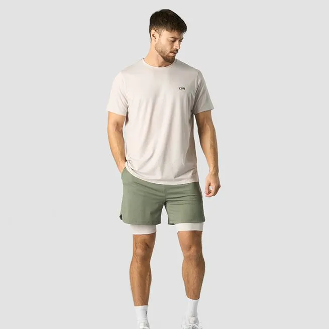 ICANIWILL Stride 2-in-1 Shorts, Sea Green 9 ICANIWILL Stride 2-in-1 Shorts, Sea Green - Billede 7