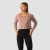 ICANIWILL Stride Cropped Long Sleeve, Light Mauve -Udstyr og tilbehør butik 13209 194R ICIW Stride Cropped Long Sleeve Light Mauve 01 feb23