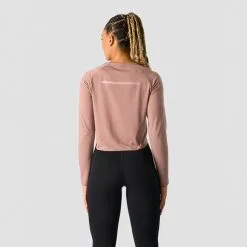 ICANIWILL Stride Cropped Long Sleeve, Light Mauve -Udstyr og tilbehør butik 13209 194R ICIW Stride Cropped Long Sleeve Light Mauve 02 feb23 1