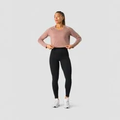 ICANIWILL Stride Cropped Long Sleeve, Light Mauve -Udstyr og tilbehør butik 13209 194R ICIW Stride Cropped Long Sleeve Light Mauve 05 feb23 1