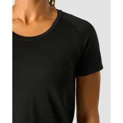 ICANIWILL Stride T-shirt, Black -Udstyr og tilbehør butik 13211 001R ICIW Stride T shirt Black 03 feb23 2