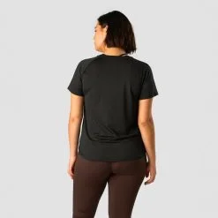ICANIWILL Stride T-shirt, Black -Udstyr og tilbehør butik 13211 001R ICIW Stride T shirt Black 05 feb23 3