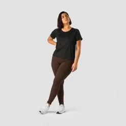 ICANIWILL Stride T-shirt, Black -Udstyr og tilbehør butik 13211 001R ICIW Stride T shirt Black 07 feb23 3