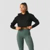 ICANIWILL Stride Cropped Hoodie, Black -Udstyr og tilbehør butik 13212 001R ICIW Stride Cropped Hoodie Black 01 feb23 1
